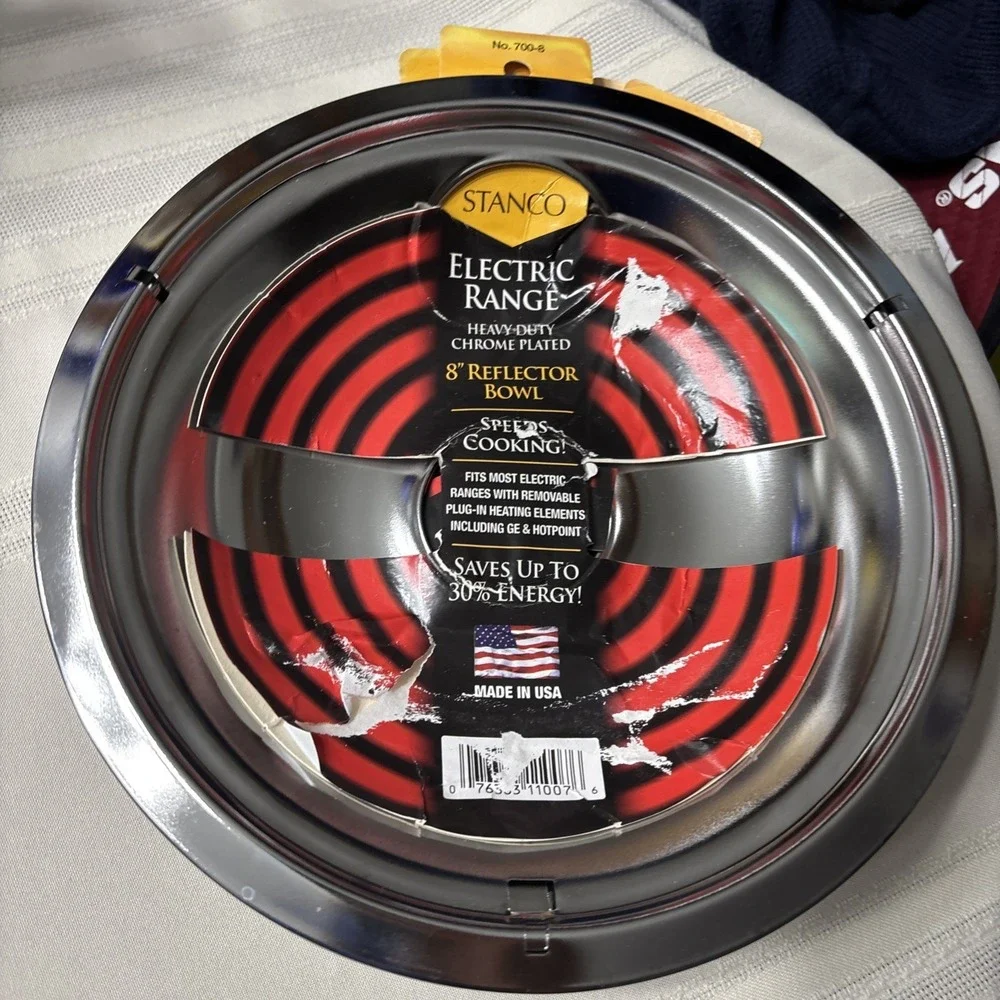 Stanco 700-8 Chrome Plated Steel Reflector Bowl 8 in. (Pack of 6)